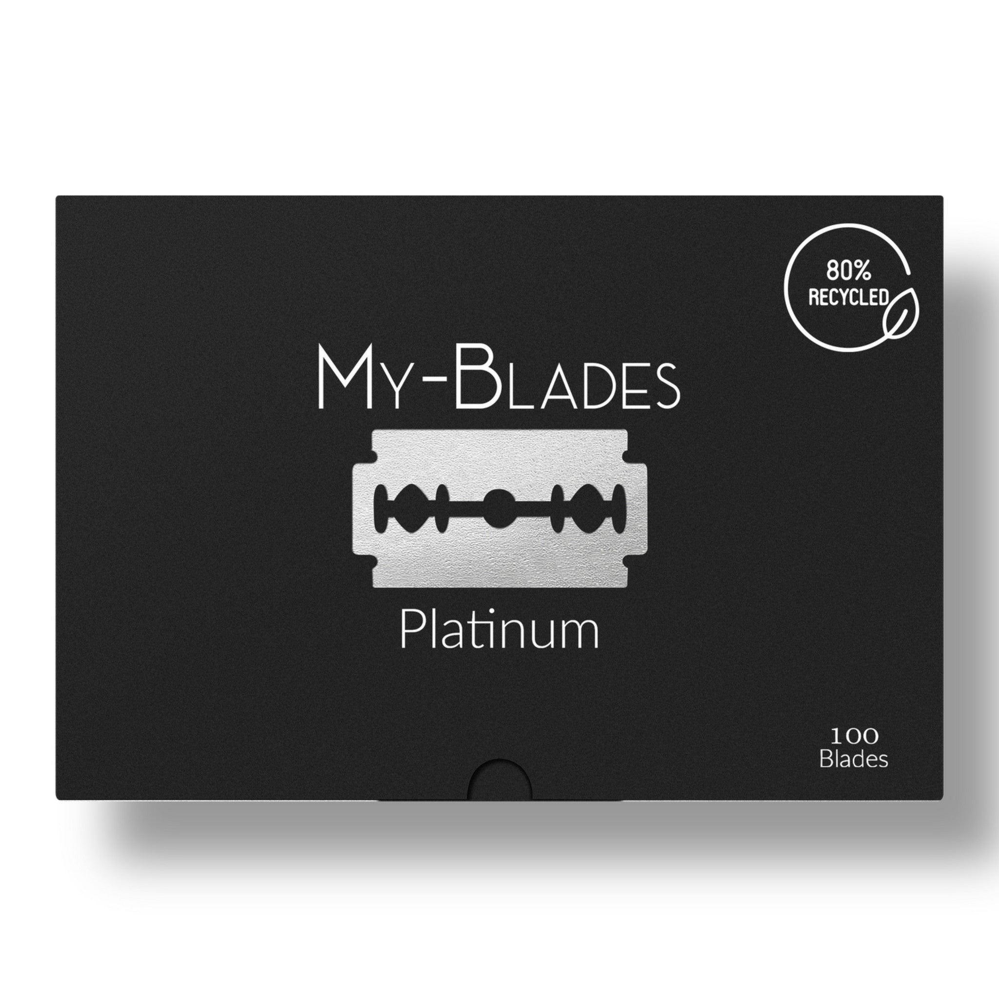 Platinum Double Edge Razor Blades (100pk) | Burke Avenue – Burke