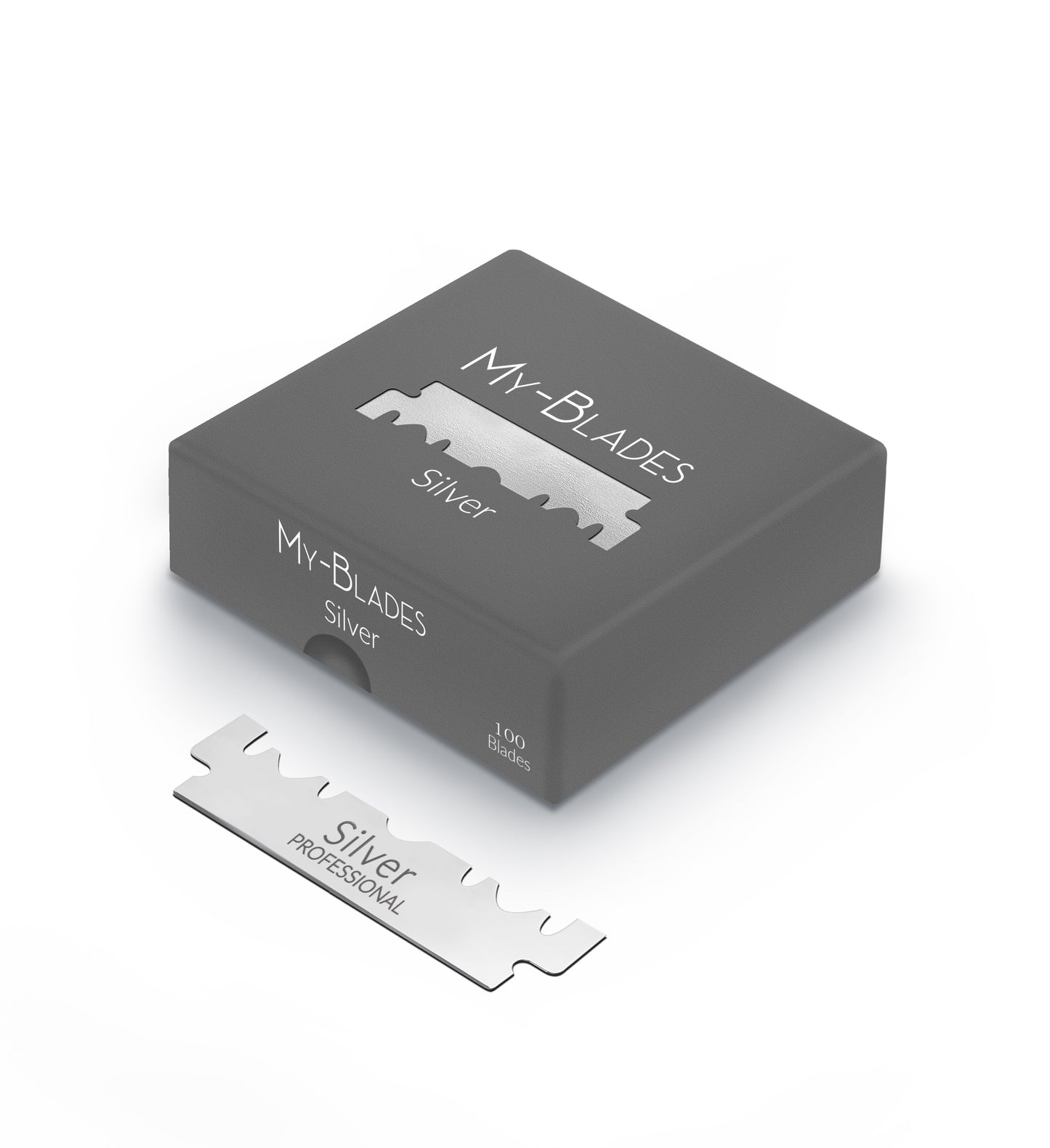 SILVER HALF BLADES 100CT.