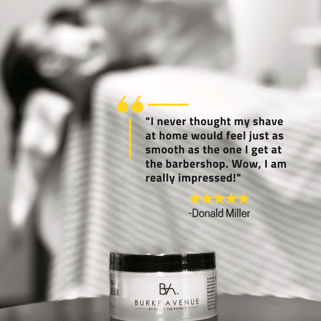Authentic review for Burke Avenue® Shave Cream