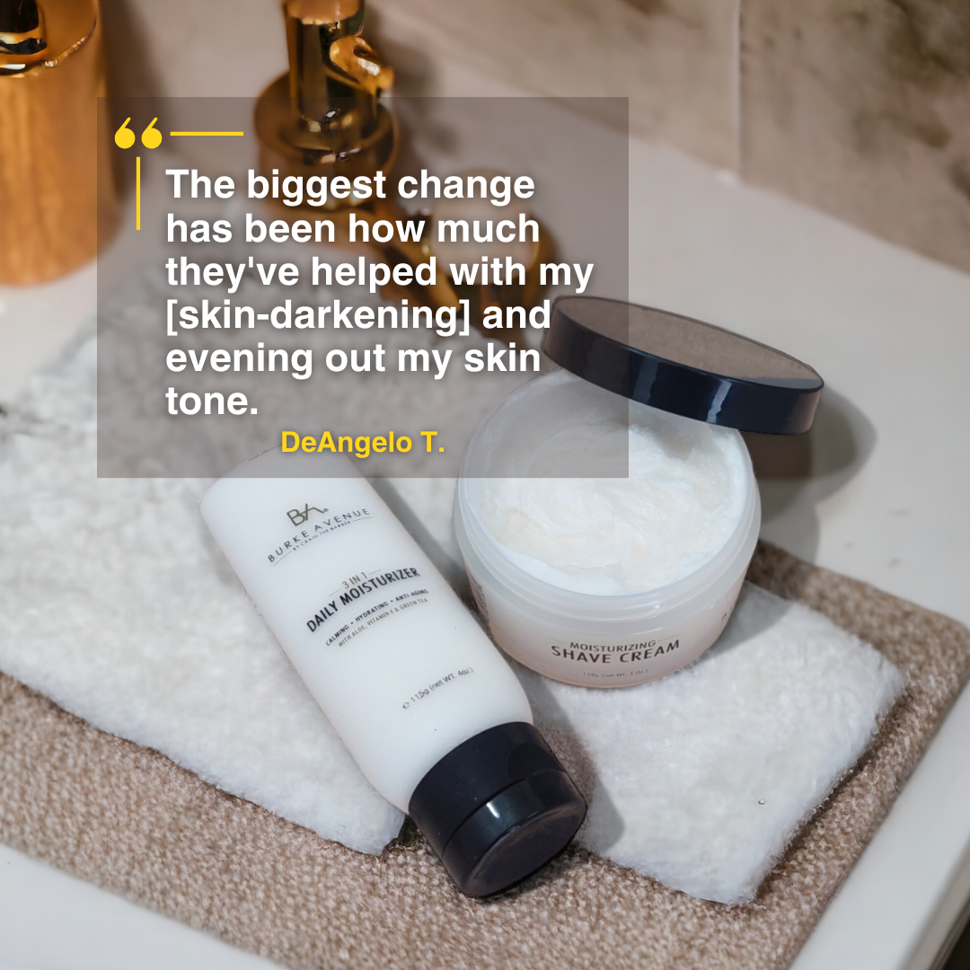 Customer image – confidence after using Burke Avenue®