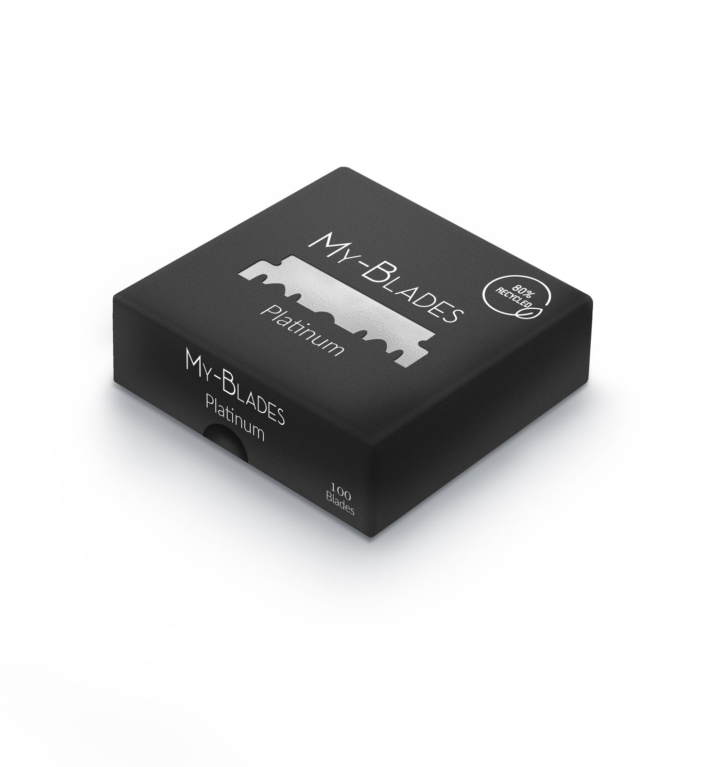 PLATINUM HALF BLADES 100CT.