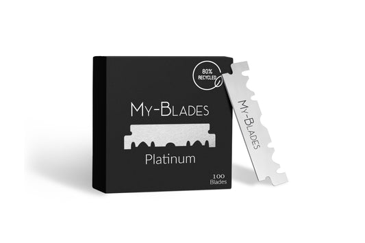 PLATINUM HALF BLADES 100CT.