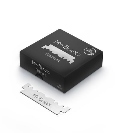 PLATINUM HALF BLADES 100CT.