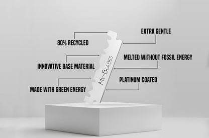 PLATINUM HALF BLADES 100CT.