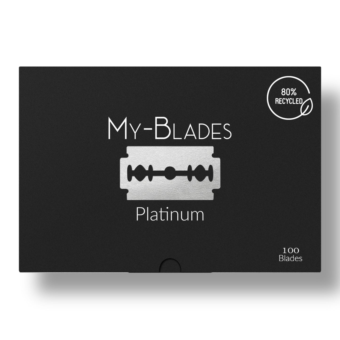 PLATINUM DOUBLE EDGE RAZOR  BLADES 100CT.
