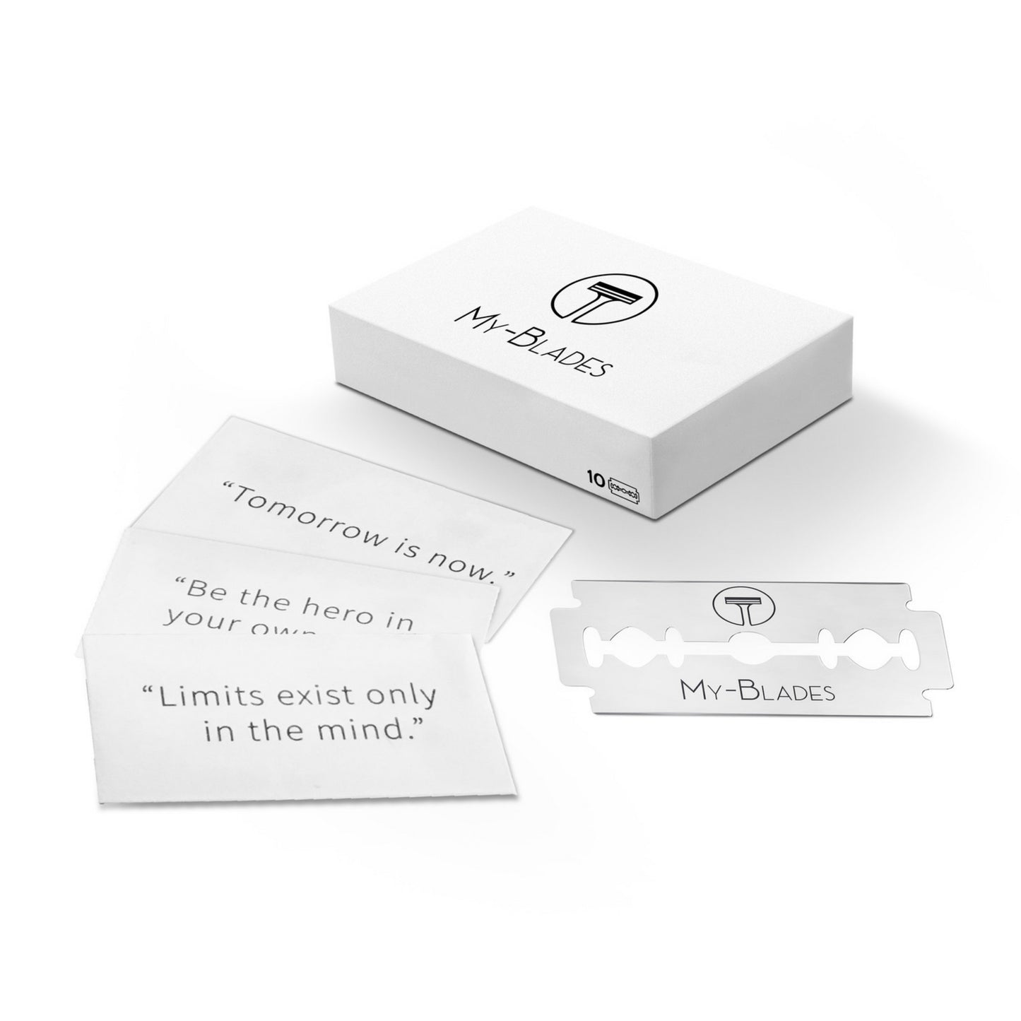 PLATINUM DOUBLE EDGE RAZOR  BLADES 100CT.